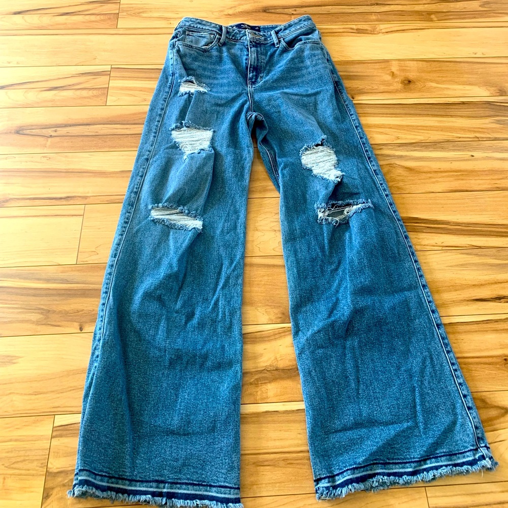 Hollister Wide Leg Jeans